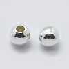 925 Sterling Silver Spacer Beads STER-K171-44S-4mm-3