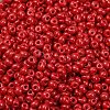 8/0 Baking Paint Glass Seed Beads SEED-M012-02A-42-3