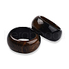 Resin Plain Band Finger Ring for Women RJEW-N041-01-B01-2