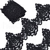 Polyester Lace Trim OCOR-WH0070-43A-1