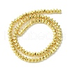 Electroplated Synthetic Non-Magnetic Hematite Beads Strands G-H020-G01-02-2
