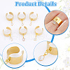 304 Stainless Steel Cuff Rings for Women RJEW-UN00022-5