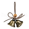 Halloween Iron Bell Hanging Ornaments HJEW-JM02432-1