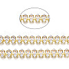 Horse Eye Cubic Zirconia Strass Chains CHC-N020-08-2