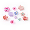 Craftdady 700Pcs 7 Styles Opaque Resin Cabochons CRES-CD0001-07-5
