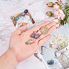 Natural/Synthetic Gemstone Pendants G-PH0019-10-3