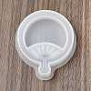 Fan Pendant DIY Silhouette Silicone Molds DIY-Z040-01C-4