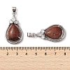 Synthetic Goldstone Pendants G-A095-02P-01-3