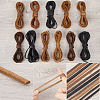 Gorgecraft Flat Cowhide Leather Jewelry Cord LC-GF0001-10B-02-5