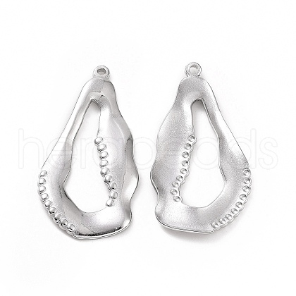 Non-Tarnish 304 Stainless Steel Pendants STAS-C003-09P-1