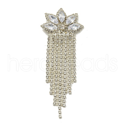 Brass Rhinestone Cabochons KK-I715-09S-01-1
