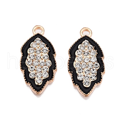 Alloy Enamel Pendants PALLOY-N176-100KCG-1