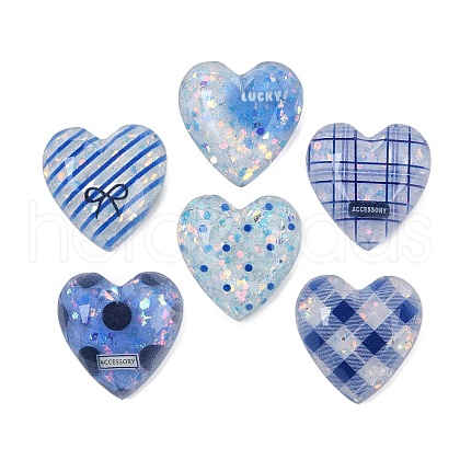 Transparent Resin Cabochons FIND-Z077-14D-1