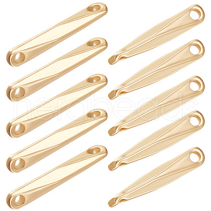 Beebeecraft 50Pcs Brass Connector Charms KK-BBC0006-94-1