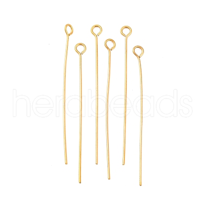 Ion Plating(IP) 304 Stainless Steel Eye Pins STAS-G075-17G-03-1