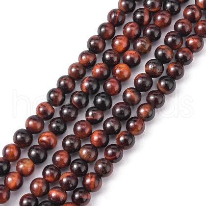 16 inch Red Tiger Eye Strands GSR4mmC042-1