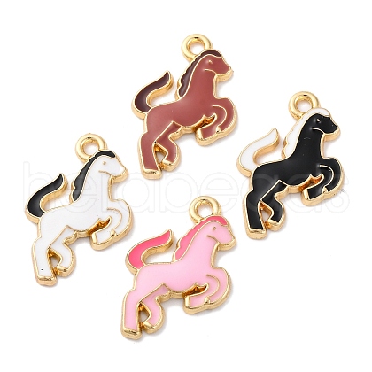 Alloy Enamel Pendants FIND-M060-26G-1