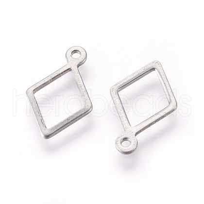 304 Stainless Steel Charms X-STAS-F187-01P-1