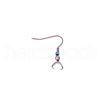 304 Stainless Steel Earring Hooks STAS-WH0027-06-1