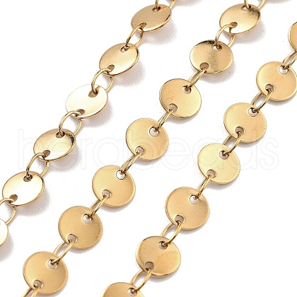 PVD Vacuum Plating 304 Stainless Steel Link Chain CHS-H026-05A-G-1