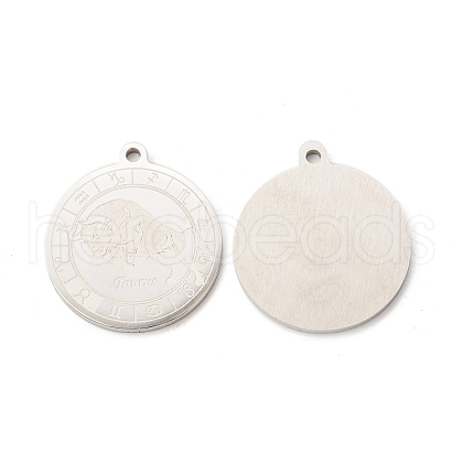 Non-Tarnish 304 Stainless Steel Pendants STAS-A074-03D-P-1