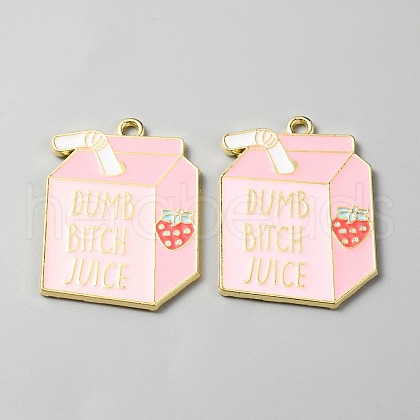 Alloy Enamel Pendants ENAM-CJC0010-31D-1