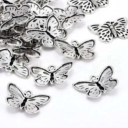 Tibetan Style Alloy Pendants X-TIBEP-12742-S-FF-1