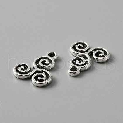 Tibetan Style Alloy Charms FIND-CJC0006-29AS-1