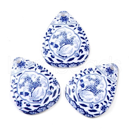 Printed Resin Pendants FIND-U031-12A-1