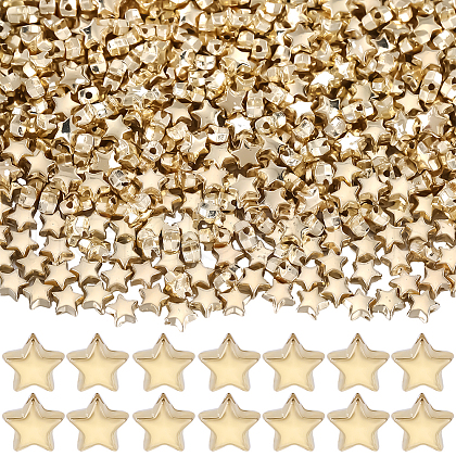 SUNNYCLUE 600Pcs CCB Plastic Beads CCB-SC0001-13A-1