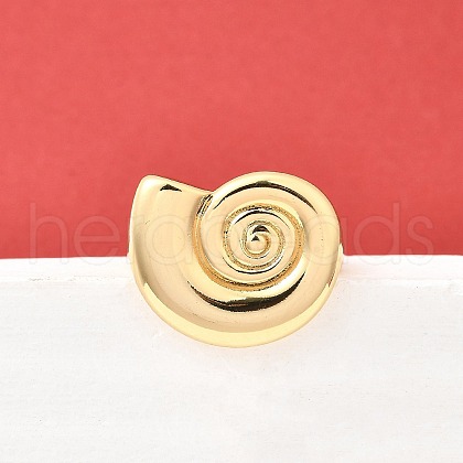 Brass Cuff Rings for Women RJEW-F184-08G-G-1