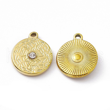 PVD Vacuum Plating 201 Stainless Steel Pendants STAS-J401-VC955-1