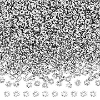Unicraftale 1000Pcs Alloy Spacer Beads FIND-UN0004-20P-1