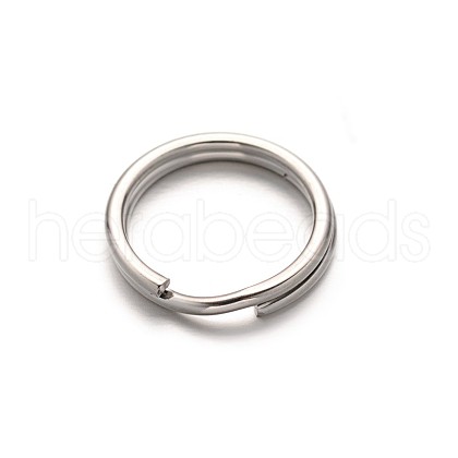 Tarnish Resistant 304 Stainless Steel Split Key Rings STAS-M216-01B-1