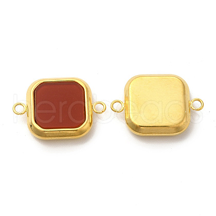 PVD Vacuum Plating Golden Tone 304 Stainless Steel Connector Charms STAS-A079-07G-01D-1