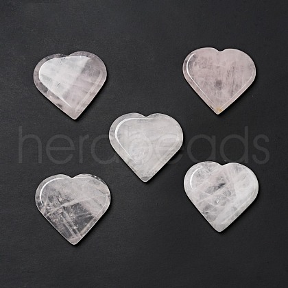 Natural Rose Quartz Display Decorations DJEW-A010-01D-1