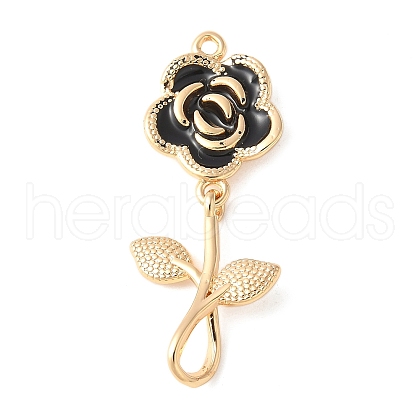 Brass Enamel Pendants KK-A253-01G-01-1