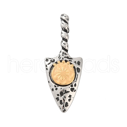 316 Surgical Stainless Steel Big Pendants STAS-D304-08AS-1