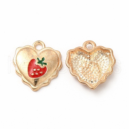 Alloy Enamel Pendants PALLOY-I217-18G-1