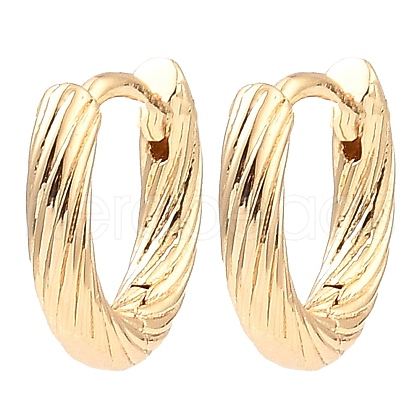 Brass Hoop Earrings EJEW-I289-04KCG-1