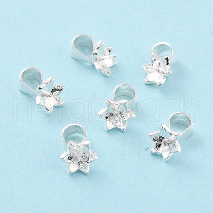 925 Sterling Silver Peg Bails STER-Z001-020S-1