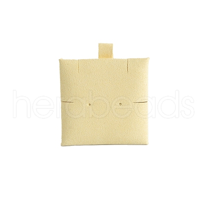 Double-Sided Microfiber Jewelry Insert Card PW-WG83078-02-1