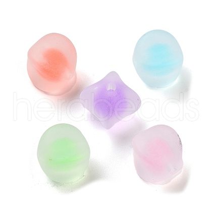 Transparent Acrylic Beads OACR-A032-06-1