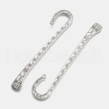Tibetan Style Alloy Bookmarks PALLOY-P122-27AS-1