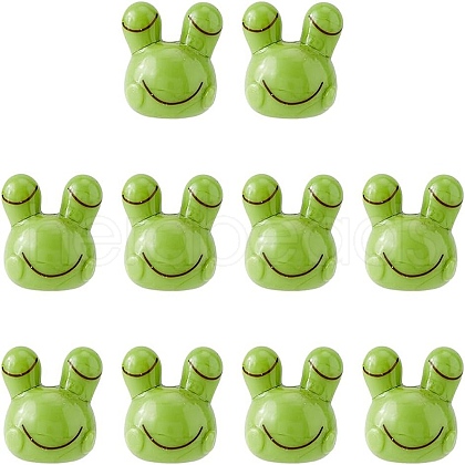 10Pcs Handmade Bumpy Lampwork Beads LAMP-HS0001-03-1