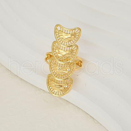 Elegant and Luxurious European Style Brass Cuff Rings for Women QT0315-3-1