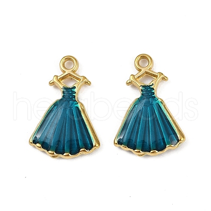 304 Stainless Steel Enamel Pendants STAS-Z140-10G-1