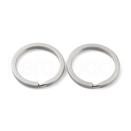 304 Stainless Steel Split Key Rings STAS-Q314-01B-P-1