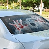 3D Transparent Car Back Rear Window Decal Vinyl Sticker Horror Monsters Zombie ST-F559-2