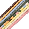 Handmade Porcelain Imitation Lava Rock Beads Strands PORC-A029-02-1